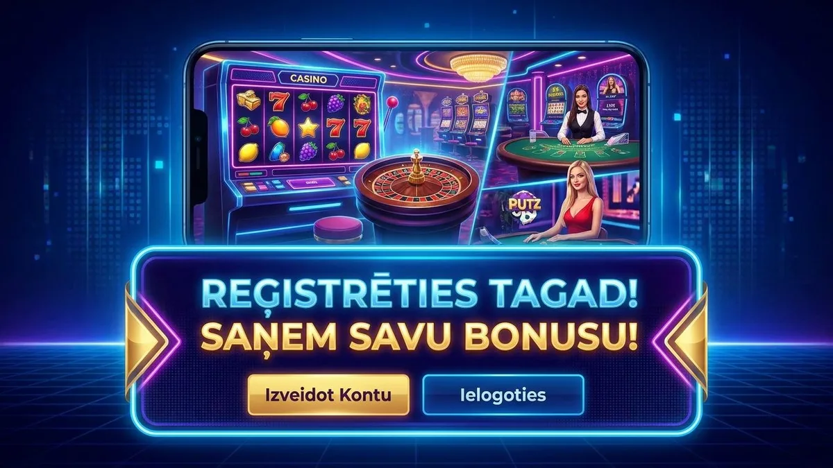 Reģistrēšanās ar bonusu